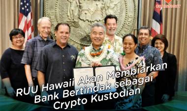 RUU Hawaii Akan Membiarkan Bank Bertindak sebagai crypto Kustodian