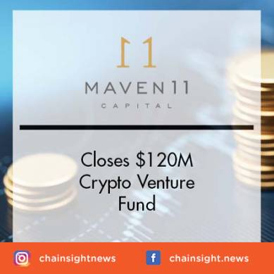 Maven 11 Capital Menutup Dana $120 juta untuk Dialihkan ke Aplikasi DeFi dan Web 3